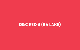 D&C RED 6 (BA LAKE)